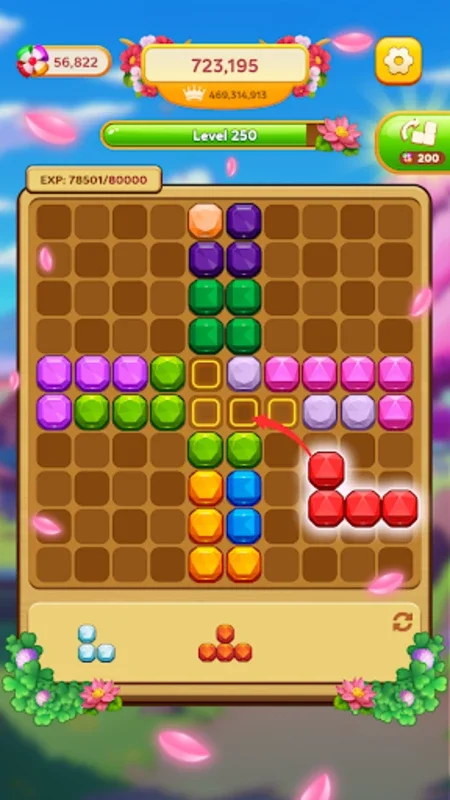 Blossom Block Blast for Android - No Downloading Needed