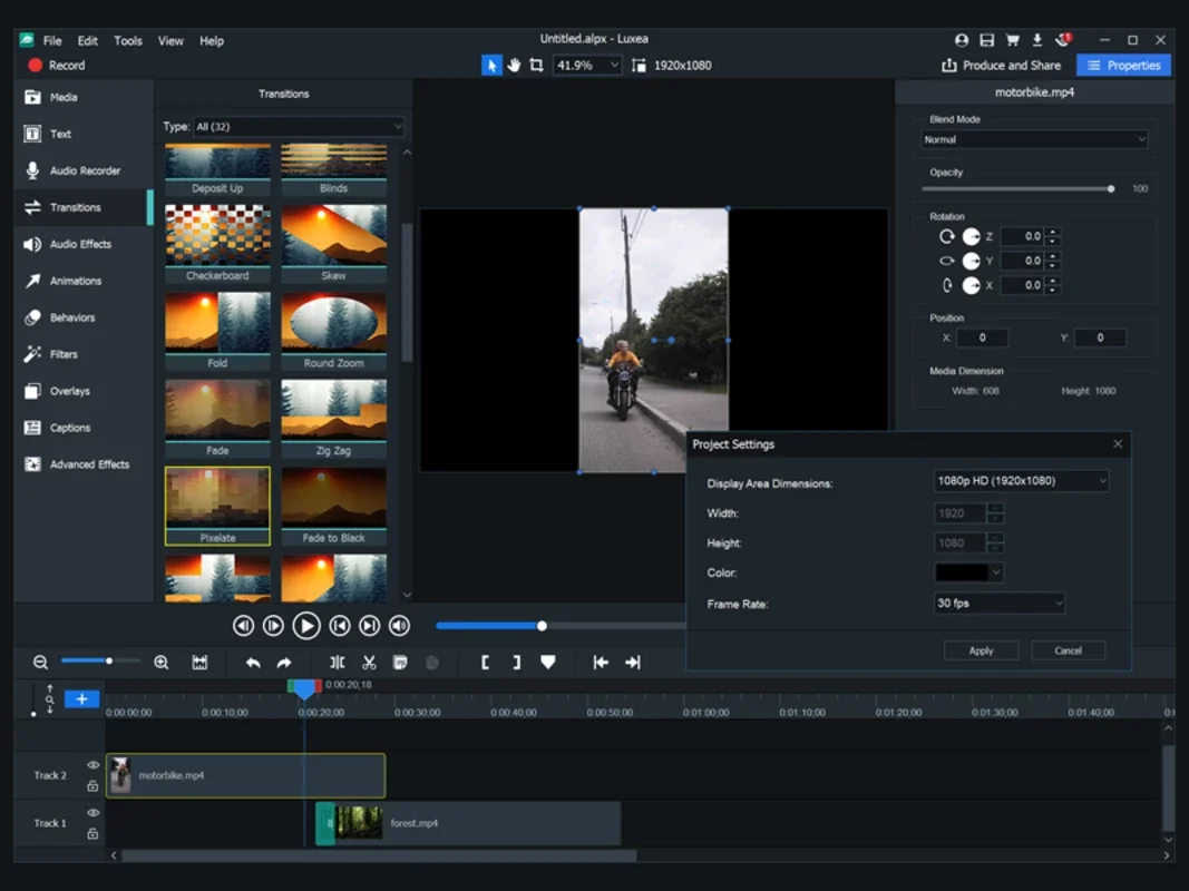 LUXEA Free Video Editor for Windows - Create and Share