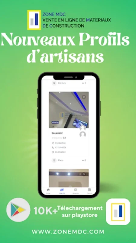 Artisans DZ for Android - Connect with Quality Tradespeople