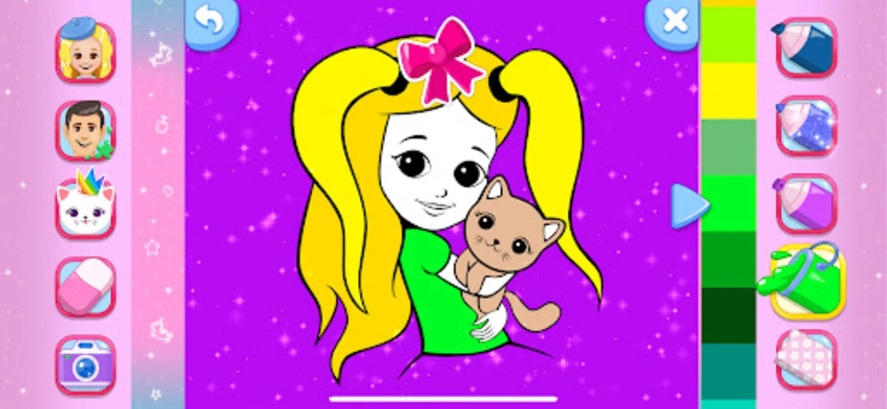 Like Nastya Coloring Book for Android - Boosting Kids' Creativity