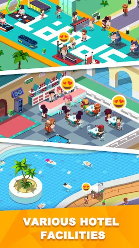 Sim Hotel Tycoon for Android - Build Your Luxury Resort