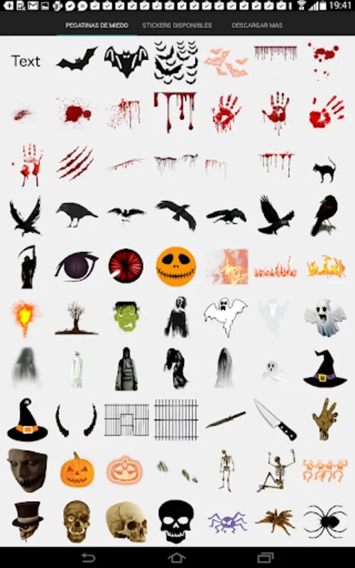 FlavorStickers for Android: Horror Photo Editing with Spooky Stickers