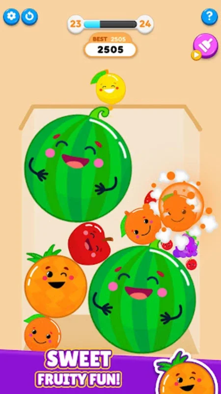 Fruit Merge: Watermelon Puzzle for Android - Strategic Fruit Merging