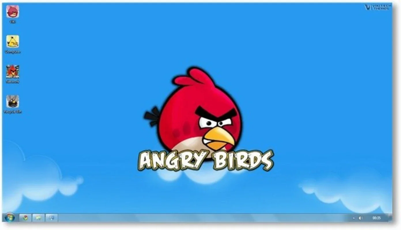 Angry Birds Windows 7 Themes: High-Resolution Wallpapers for Windows