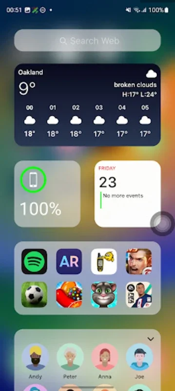 Launcher iOS 17 (TiOS) for Android - No Downloading Required