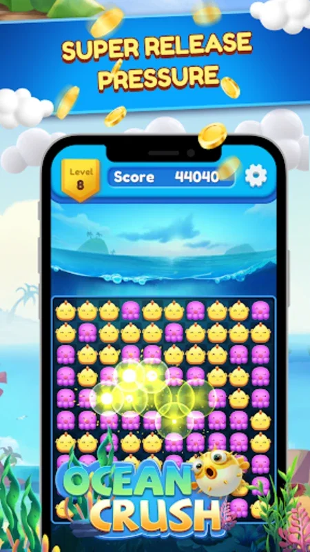 Ocean Crush-Matching Games for Android - No Download Needed