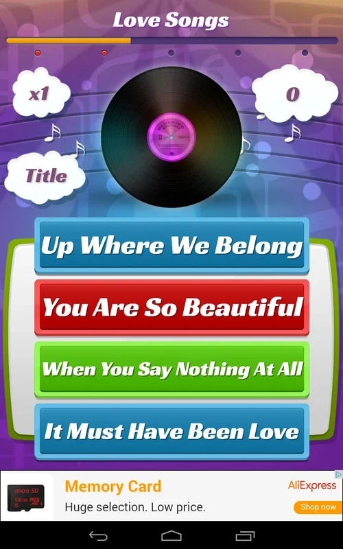 Guess The Song for Android - Test Your Musical Knowledge