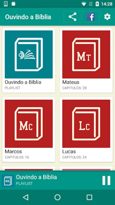 Ouvindo a Bíblia for Android - Engaging Audio Experience