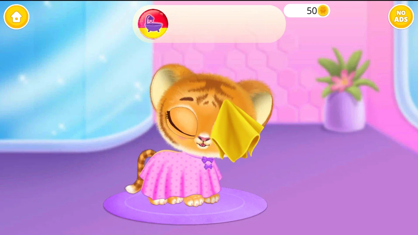 Baby Tiger Care for Android - Engaging Virtual Pet