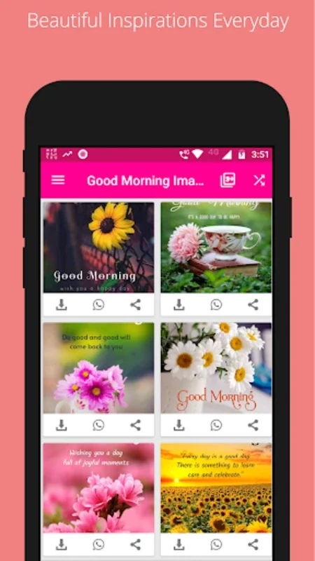 Good Morning Images App for Android - Inspiring Daily Greetings