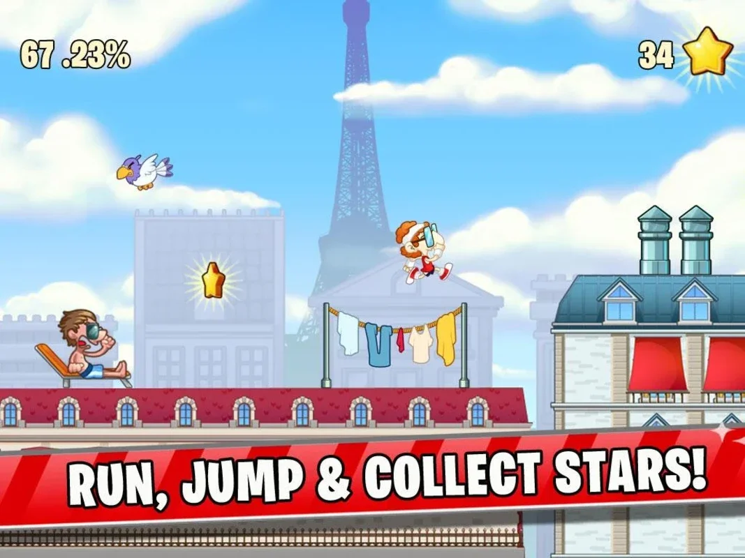 Parkour Star (gametapas #4) for Android - Thrilling Parkour Game