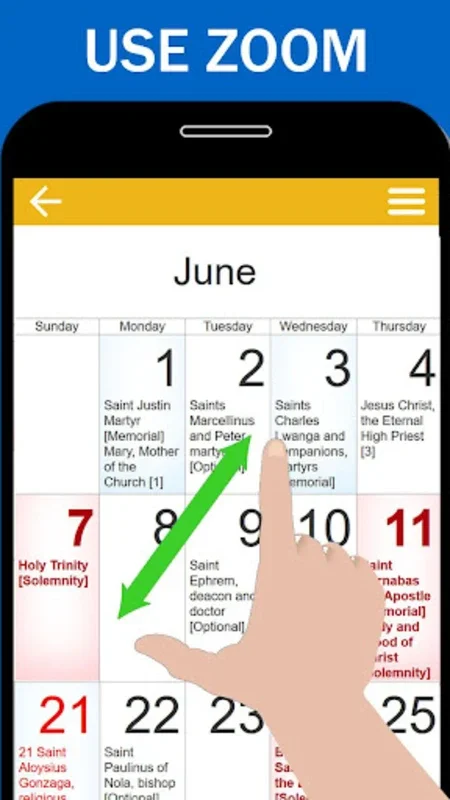 Church Calendar 2023 for Android - Enrich Your Spiritual Journey