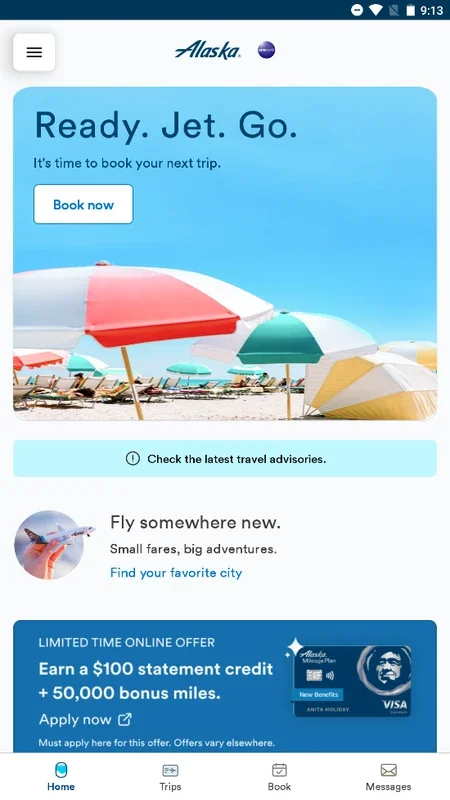 Alaska Airlines for Android - Manage Your Flights Easily