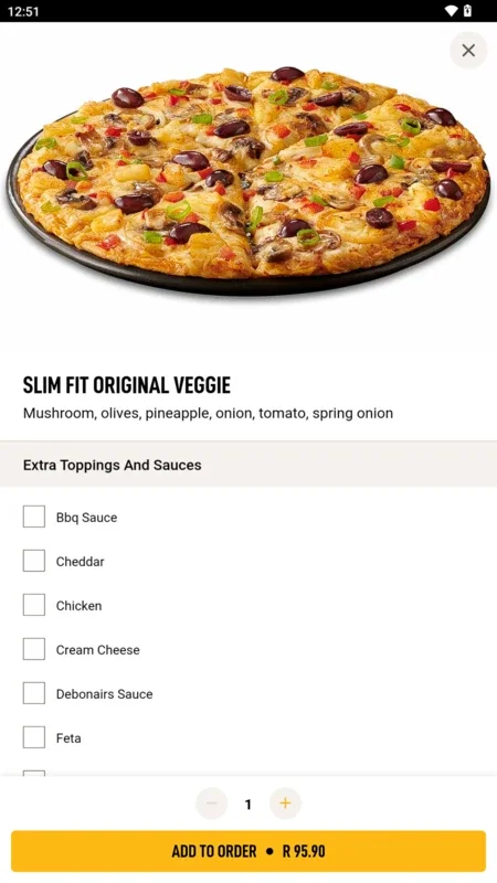 Debonairs Pizza for Android - Order Delicious Pizzas