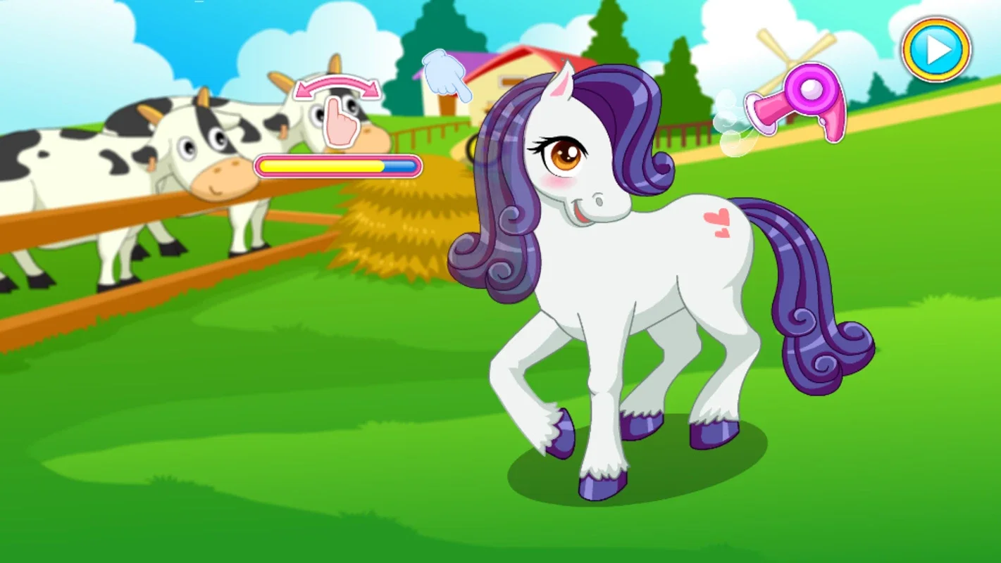 Horse Pet Salon for Android - Fun Pony Care Game