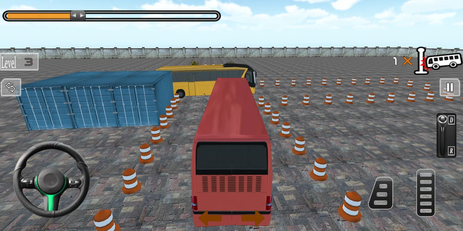 Modern Bus Parking Simulation for Android - Test Your Skills