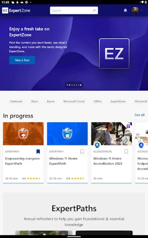 ExpertZone for Android - Master Microsoft Product Sales