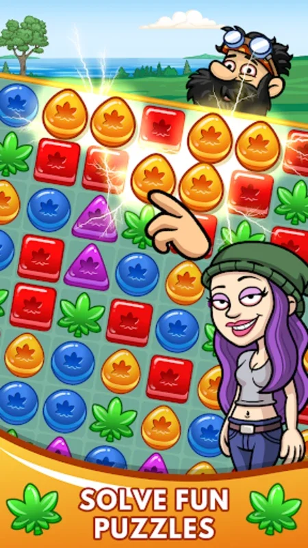 Bud Farm: Munchie Match for Android - A Relaxing Match - 3 Experience