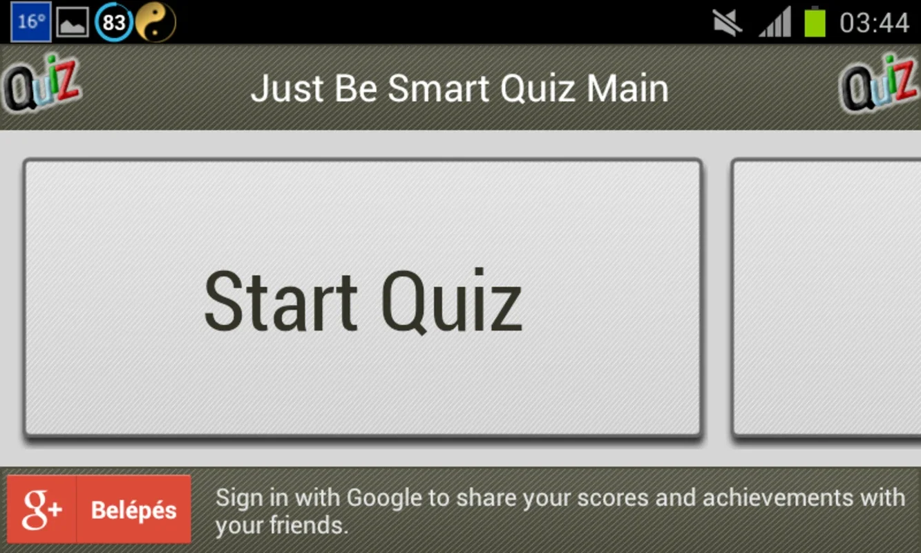 Quiz Just Be Smart for Android - Boost Your Knowledge