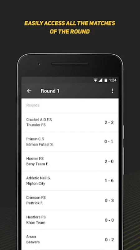 Manager miLeyenda for Android: Effortless Sports Tournament Management