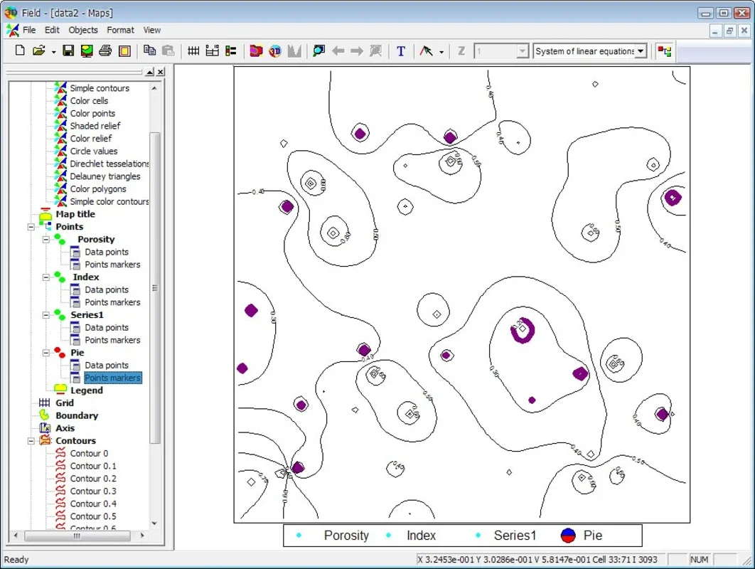 3DField for Windows - Transform Data into 3D Contours