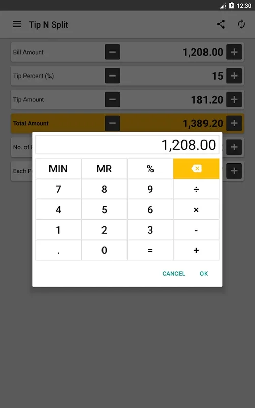 Tip N Split for Android - Manage Dining Finances Easily