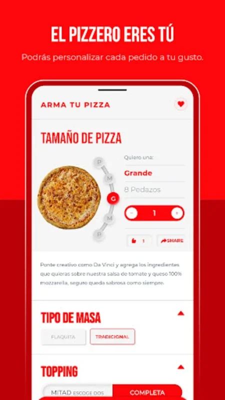 Pizzarelli for Android: Convenient Pizza Ordering