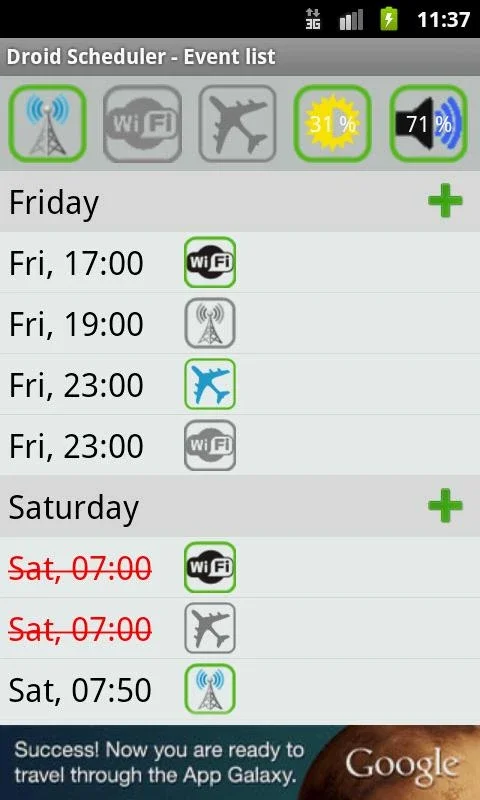 Droid Scheduler for Android - Streamline Your Daily Routine