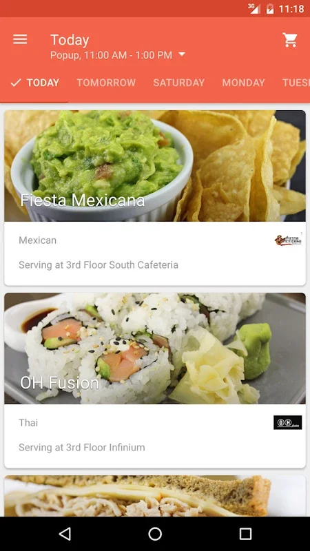 Fooda for Android: Transform Your Office Lunch