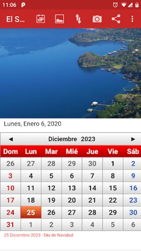 El Salvador Calendario 2020 for Android - Customizable Calendar