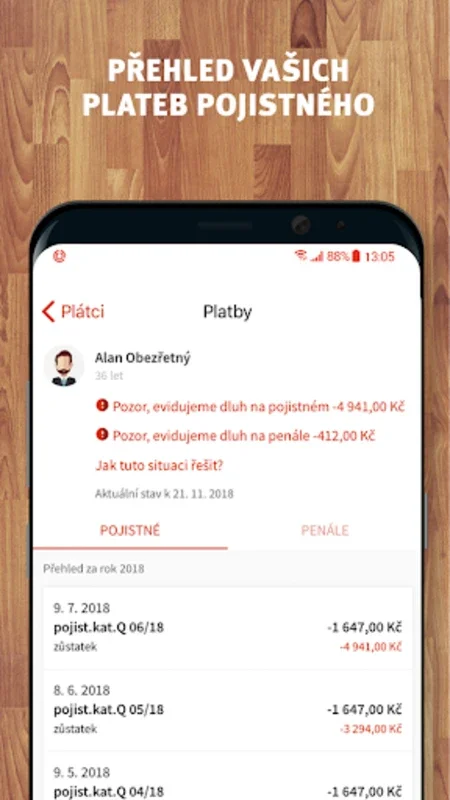 Moje VZP for Android - Manage Health Insurance Easily