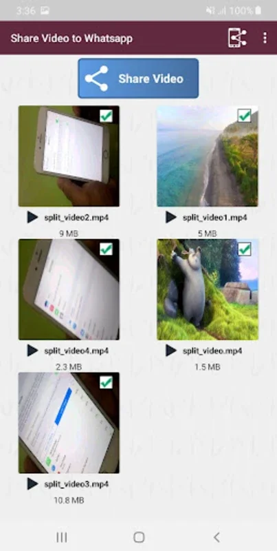 Split Video for Status & Story for Android - Seamless Sharing