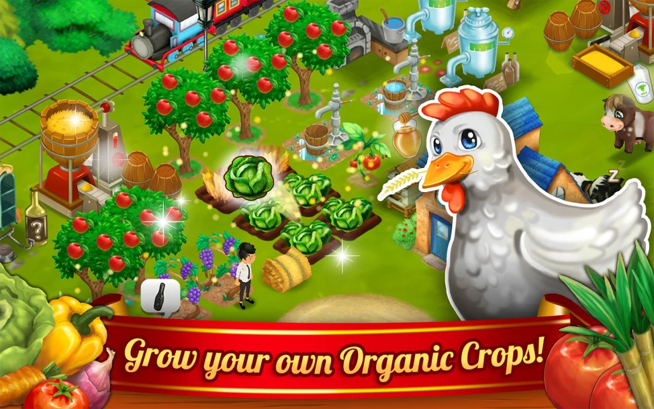 Farm Resort for Android: Relaxing Farming Experience