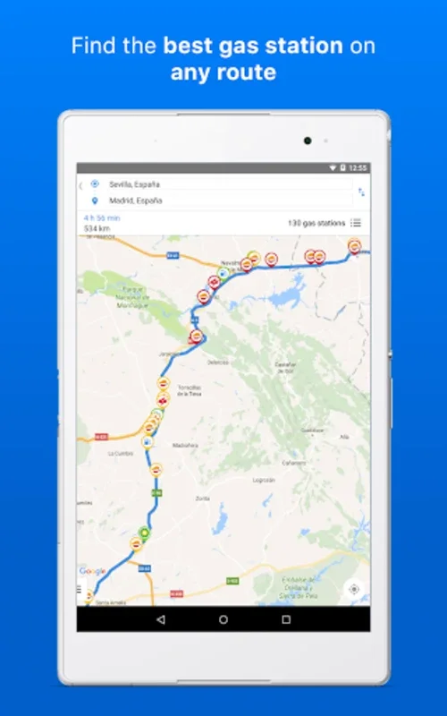 Gasall for Android: Find Cheapest Fuel in Spain