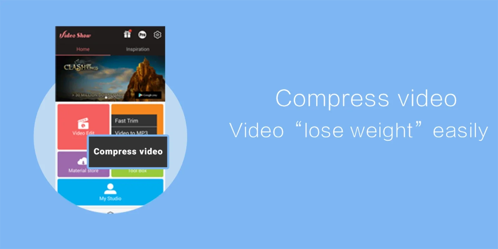 VideoShow Lite for Android - Edit Videos Easily