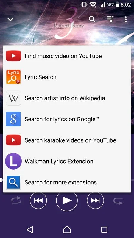 Walkman Lyrics Extension for Android - Enhance Your Music