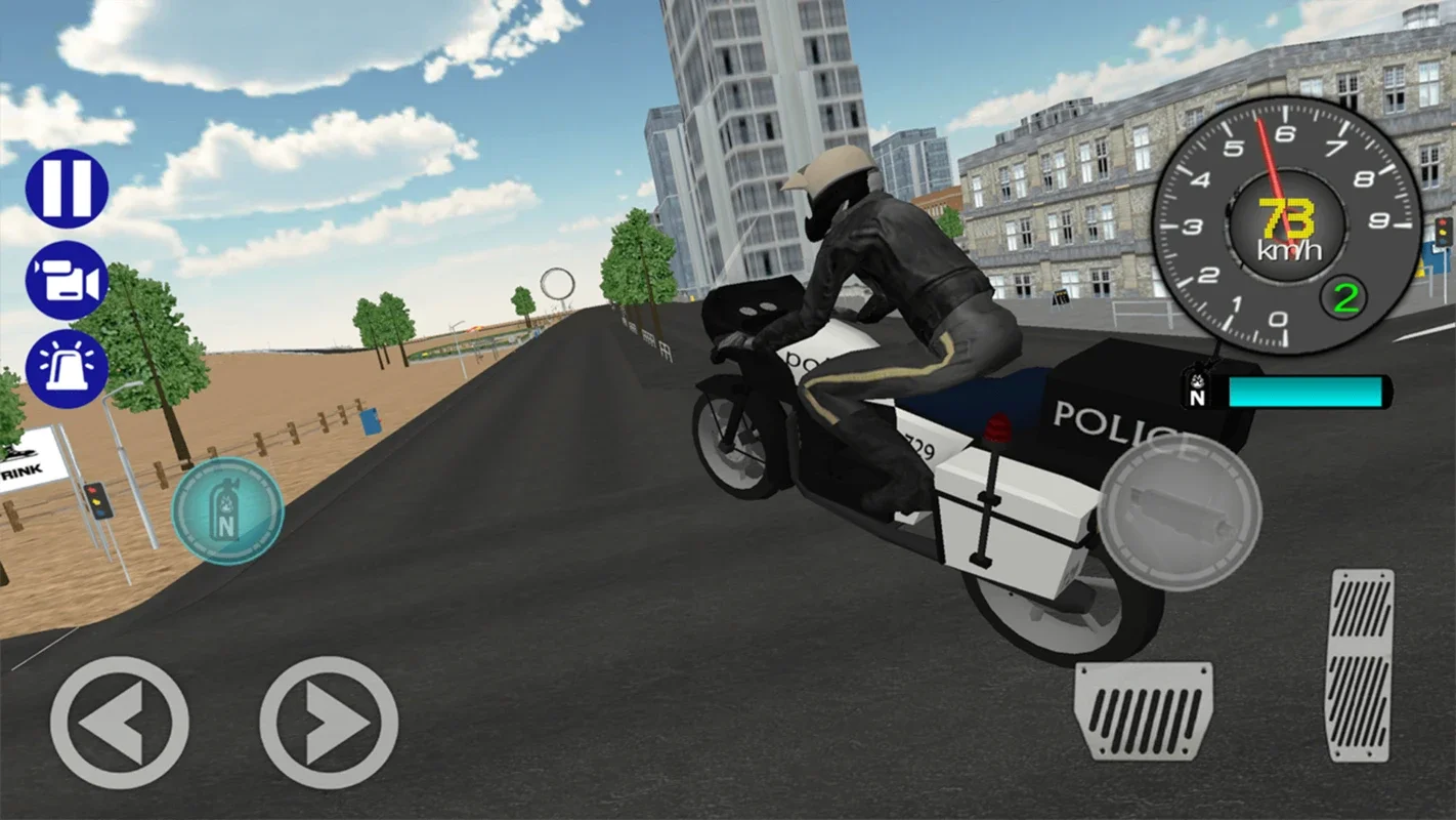 Police Motorbike Road Rider for Android - Safeguard the City