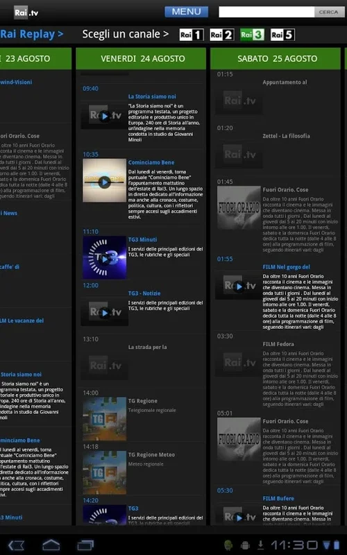 RaiPlay for Android - Access Italian TV Content