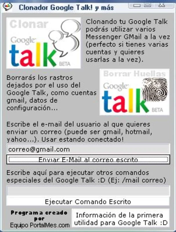 Parcheador Google Talk for Windows - Enhance Your Chat