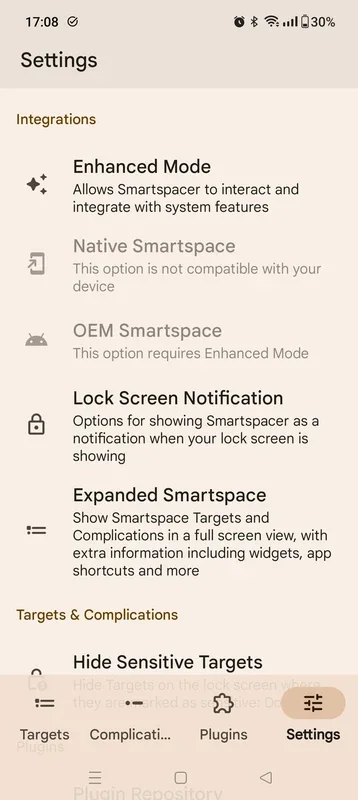 Smartspacer for Android: Enhanced At a Glance Widget