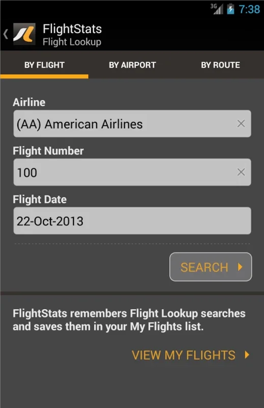 FlightStats for Android - Real-Time Flight Updates