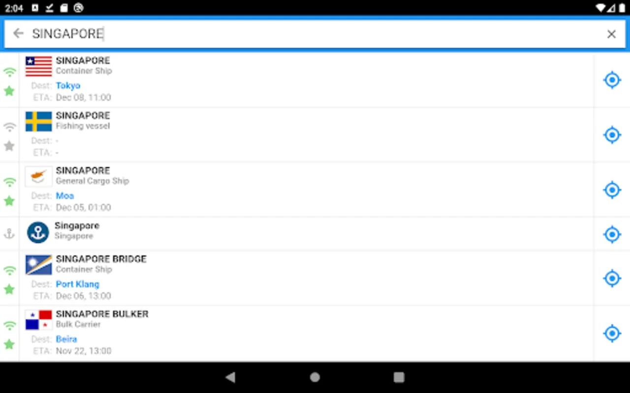 VesselFinder Free for Android - Track Maritime Vessels in Real-time