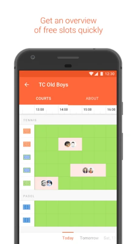 GotCourts - Book Courts, Partn for Android - Connect with Tennis Easily