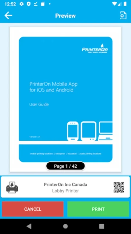 PrinterOn Print Service for Android - Simplify Your Printing