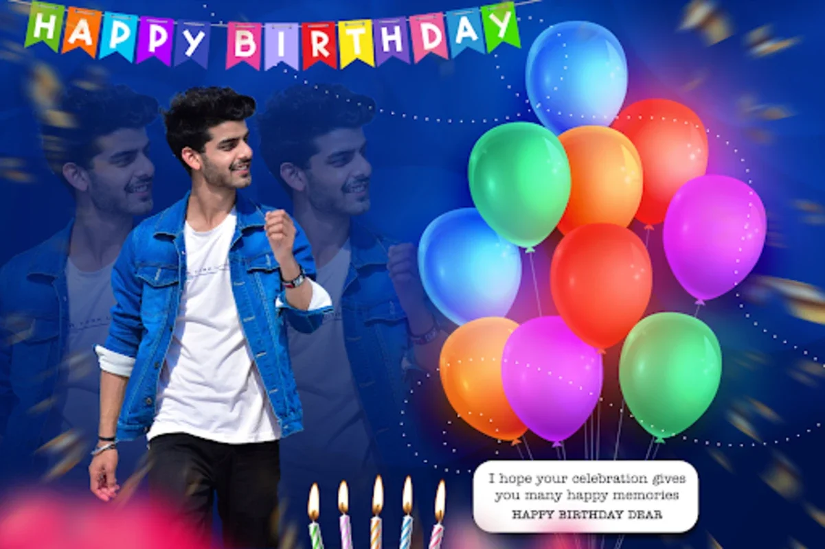 Happy Birthday Photo Frame for Android - Download the APK from AppHuts