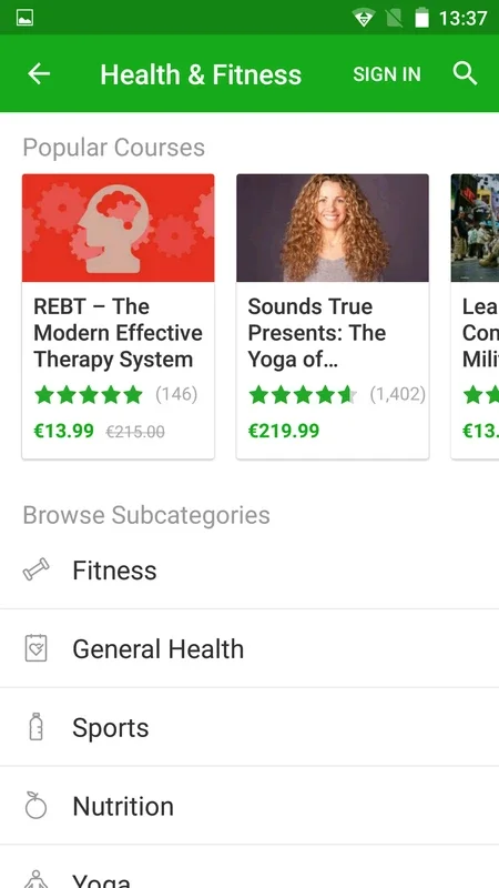 Udemy for Android - Access Online Courses Anytime