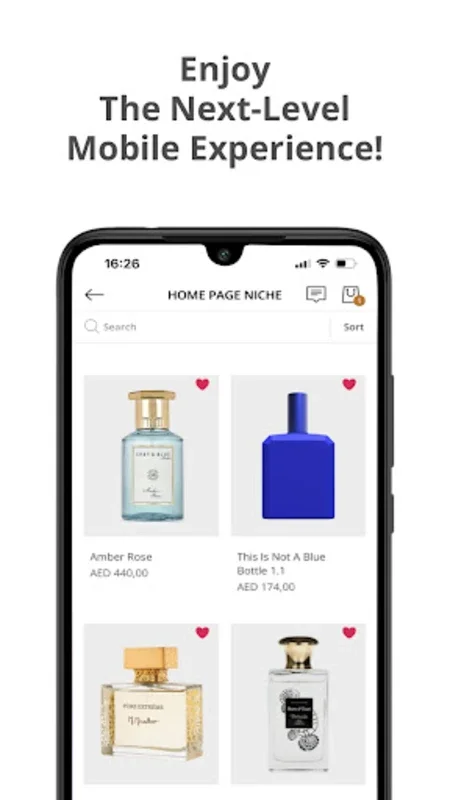 Zahaar for Android - Exclusive Niche Perfumes and Premium Services