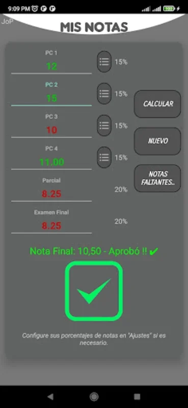 Calcula Notas San Juan for Android: Optimize Your Grades