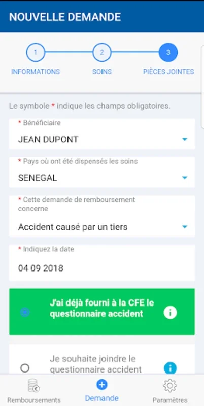 CFE & Moi - Remboursements en for Android: Streamline Claims