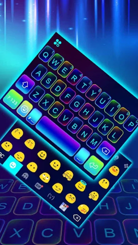 Sparkling Neon 3D for Android - Enhance Typing Experience